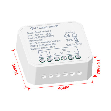 ODM 10A WiFi Zigbee Homekit BK7231n Smart Circuit Breaker mit ESP8285 Firmware Flash Tasmota