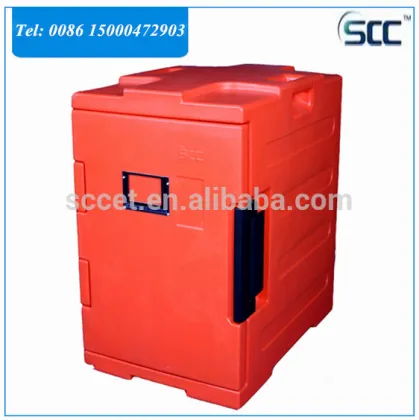 SCC sale Rotomold plastic Food Preservation Cabinet, food cabinet for hot for catering