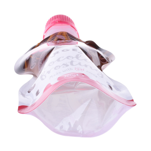 Custom Chocolote Milk Packaging Plastic Spout Pouch Bag