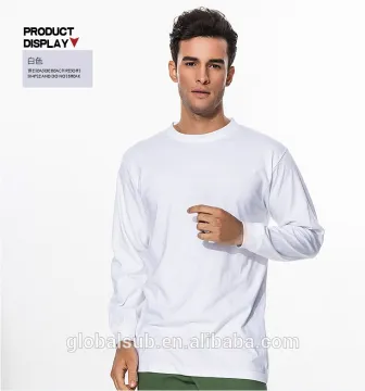 white blank long Sleeve fashion dress for T-shirt heat press