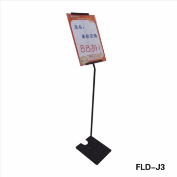 New design high quality shopping mall display sign board stand