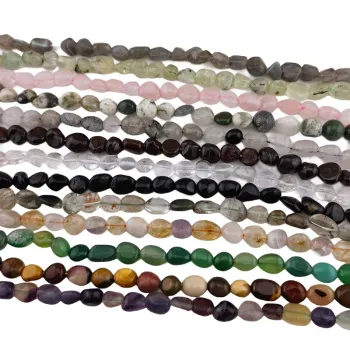 New Design: 8-12mm Tumbled & Rough Raw Lapis Lazuli Stone Beads - Natural Nuggets & Tumble Beads
