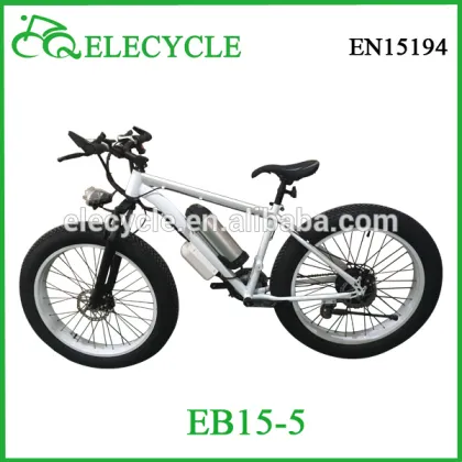 2016 top sale battery powered cycles fat tyre electric bicycle