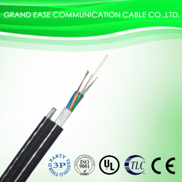 24 cores steel armored aerial optical fiber cable GYFTC8S