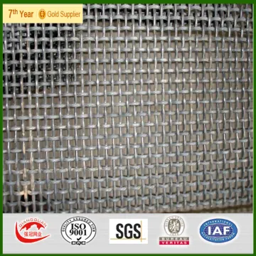 food grade woven wire mesh screen, stainless steel crimped wire mesh