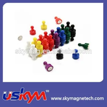 Different color whiteaboard magnetic push pins for office&education