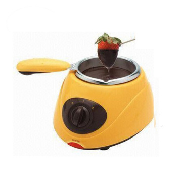 Yellow Chocolate Melting Pot: Mini Cute Colorful Chocolate Maker