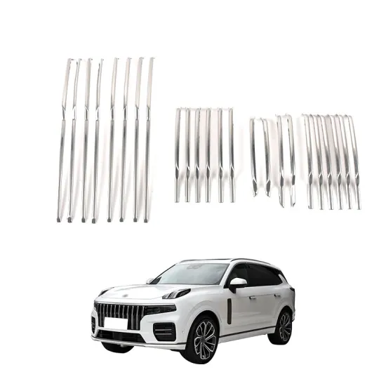 OEM Automotive Stainless Steel Chrome Exterior Accessories for 2021 Geely Lynk&Co Front Center Grid Trim Strip