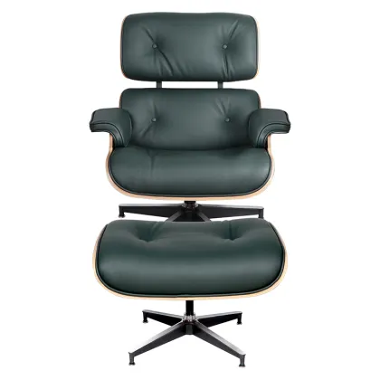 Genuine Leather The Eames chair with Pedal