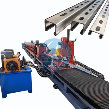 เครื่องสร้าง C-channel และ Solar PV Machines สำหรับการผลิตโครงการไฟฟ้าโซลาร์เซลล์