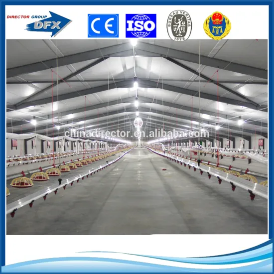 steel structure chicken house ventilation house