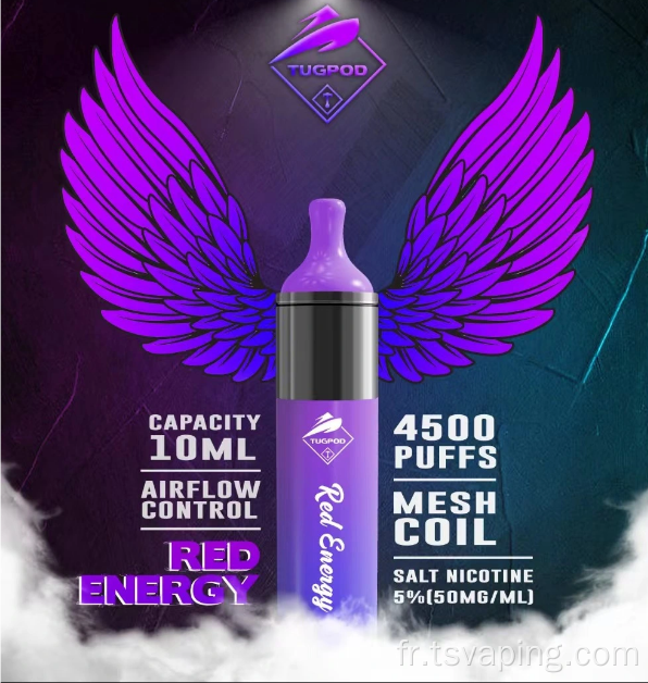 Tugboat Evo Purple Rain 4500 Puffs 10 ml jetable