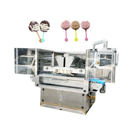 Chocolate Lollipop Machine: 3D Depositor and Molding Production Line