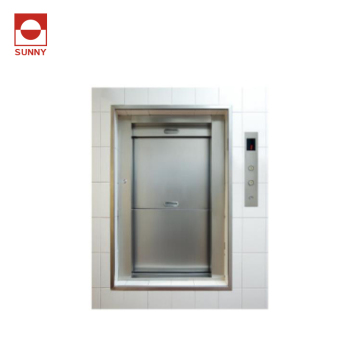 Industrial Freight Lift Elevator with Open Sliding Door and Flexible Car Design