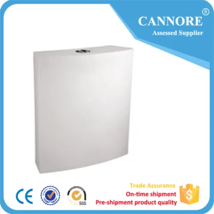 PVC wall mounted wc flush toilet tanks