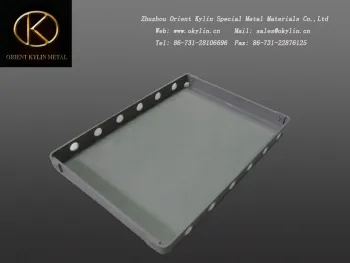 polished pure Tantalum boat