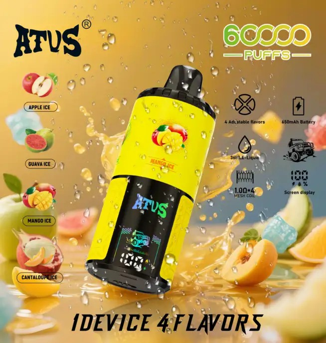 ATVS Warship 60k พัฟ vape ขายส่ง