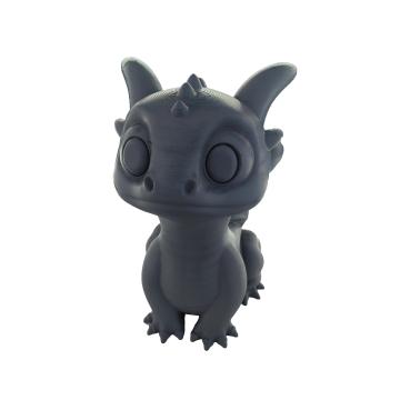 Симпатичная мультяшная фигурка дракончика, напечатанная на 3D-принтере