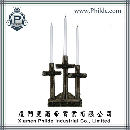 3 Cross Candlestick Holder, Candle Holder