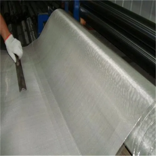 Bright Surface Molybdenum Wire Mesh Molybdenum Screen