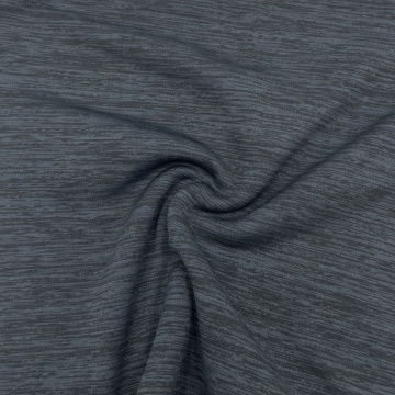 Toque suave 100% de tela de vellón de doble punto de poliéster