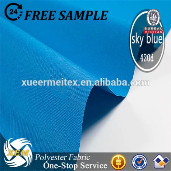 420d Nylon Oxford Hunting Tent Fabric PU/PVC Coated Flameretardant