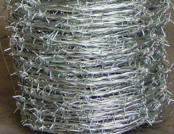 Galvanized Barbed Wire ( 12#*12#,14# * 14 # ,16#*18#)