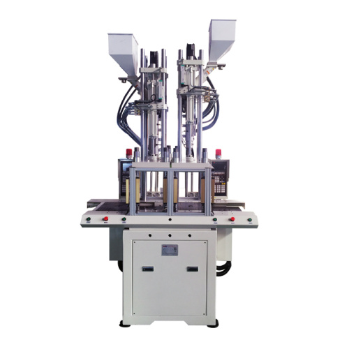 Double sliding vertical injection molding machine(Two materia)