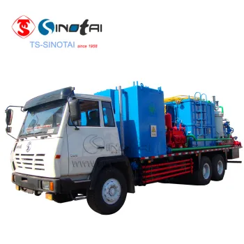 SINOTAI Oilfield Flushing fluid treatment truck