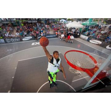 FIBA 3X3 Enlio SES ประสานงานสนามกีฬากลางแจ้ง 26