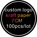 Custom design round sticker