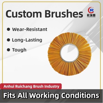 除雪車用平行除雪ブラシブレード