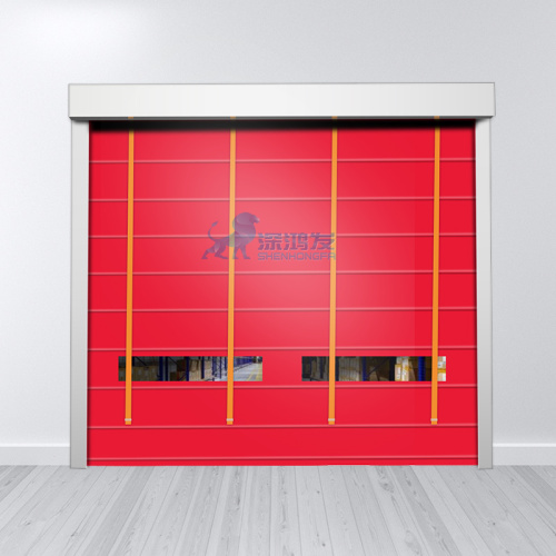 Industrial Automatic Aluminum Stacking Garage Door