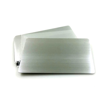 Custom Metal Business Cards for VIP Members - Laser Engraving Stainless Steel Credit Card Blanks