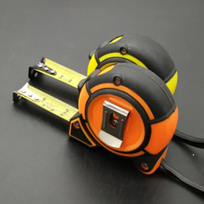 ABS-rubber Co-molded measuring tape auto-lock
