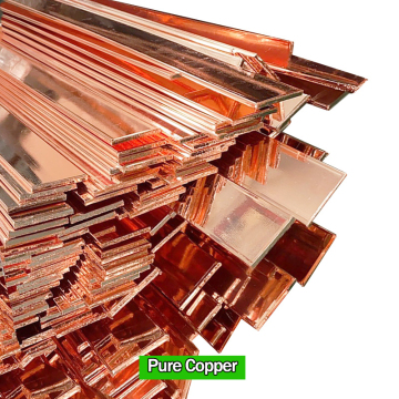 Wholesale Pure Copper Tape and Grounding Systems - 99.97% Pure Copper Flat Bar