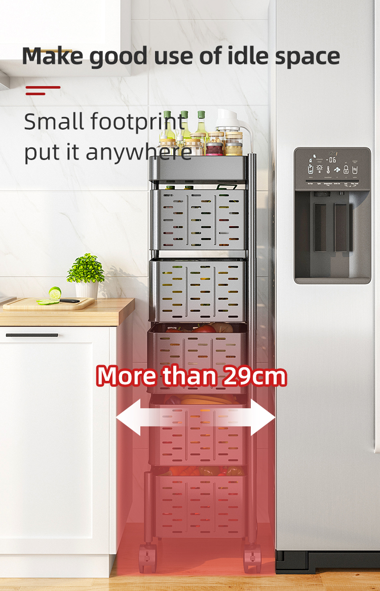 4-tier Kitchen Storage Rack