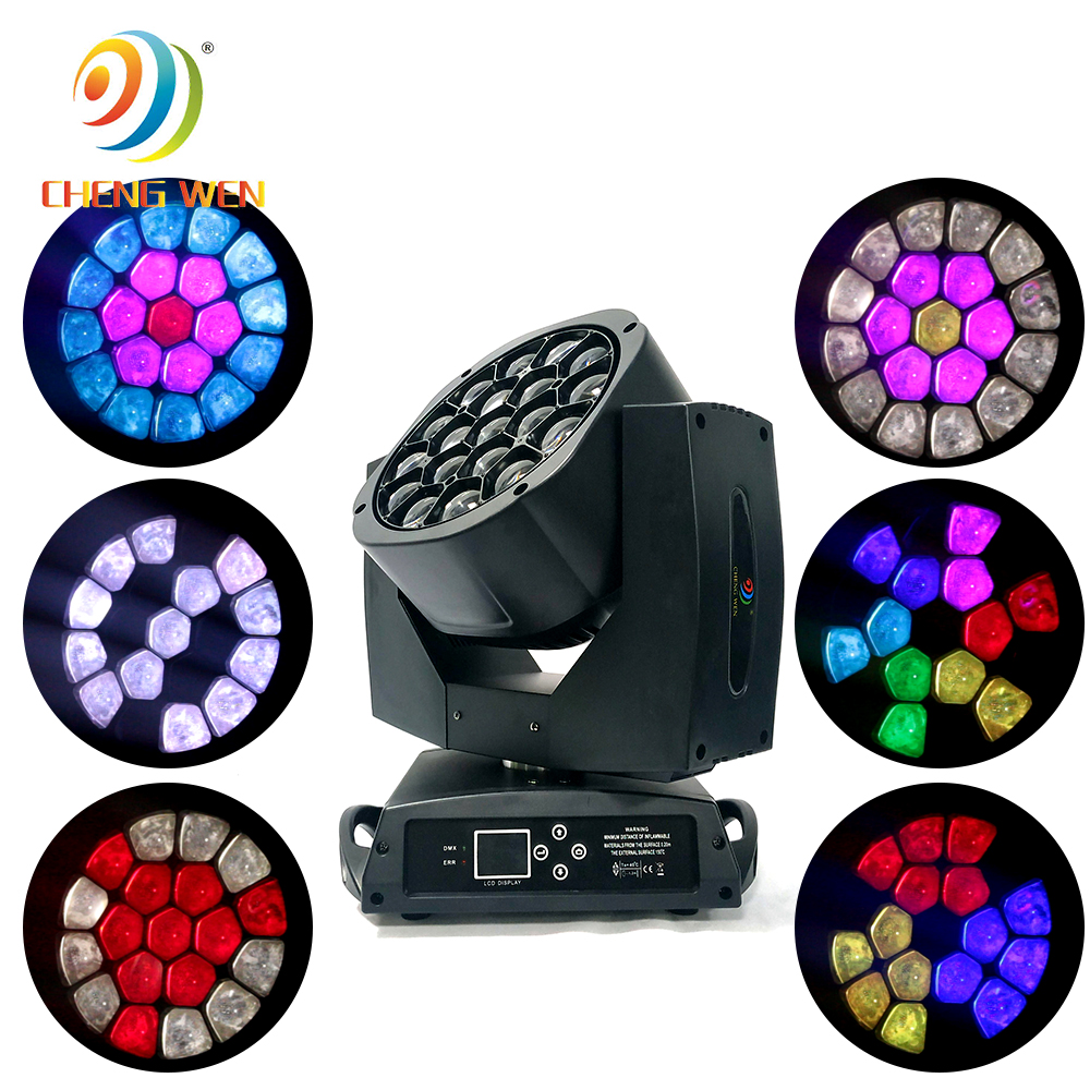 Equipamento de iluminação de DJ 19x15w olho de abelha