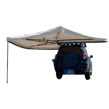 280G Canvas 270° Auto Tent with LED Lighting & Black Shield