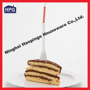 12pcs plastic pp fork for cake