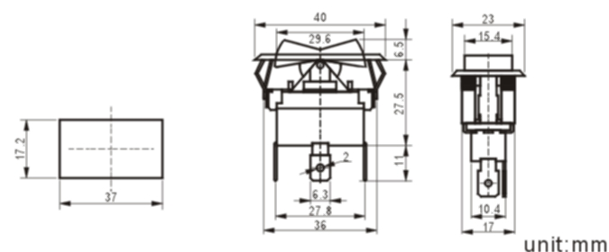 ASW-10-101 -1 automative switch