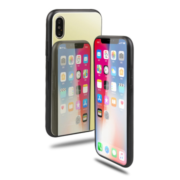 Hard-Rigid Tempered Glass Cover Case for iPhone X