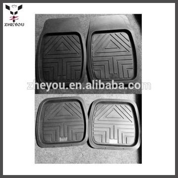 4pcs set car foot mat pvc car