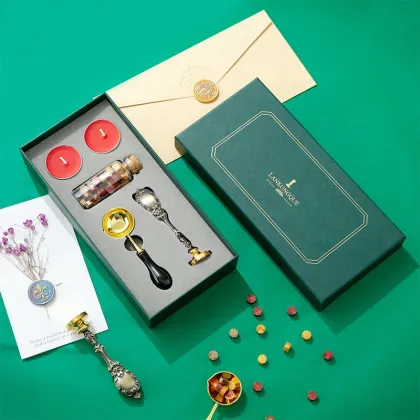 Custom Wax Seal Stamp Kit for Corporate Gifts