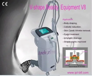 Vaccum + Bipolar Rf Circumference Reduction Body Slimming Machine For Losing Weight, Cavitation Cellulite