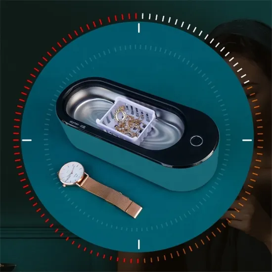 Portable Wireless High Frequency Ultrasonic Jewelry Cleaner