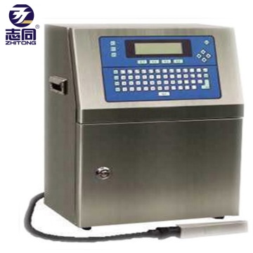 Automatic CIJ Inkjet Bottle Coding Machine with Multi-Color 40mm Date Printer