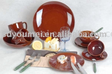 stoneware dinnerware