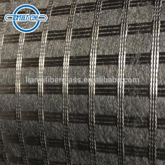 Polyester Geogrid Knitting With Geogtextile pavement Composites for earthwork