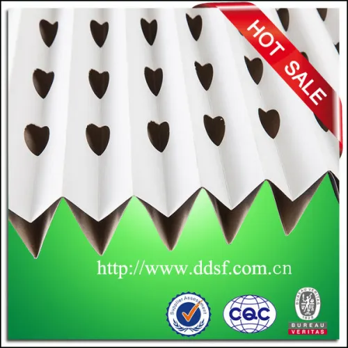 Folded Paint Spray Booth Filter Media Paper, High Quality Folded Paint